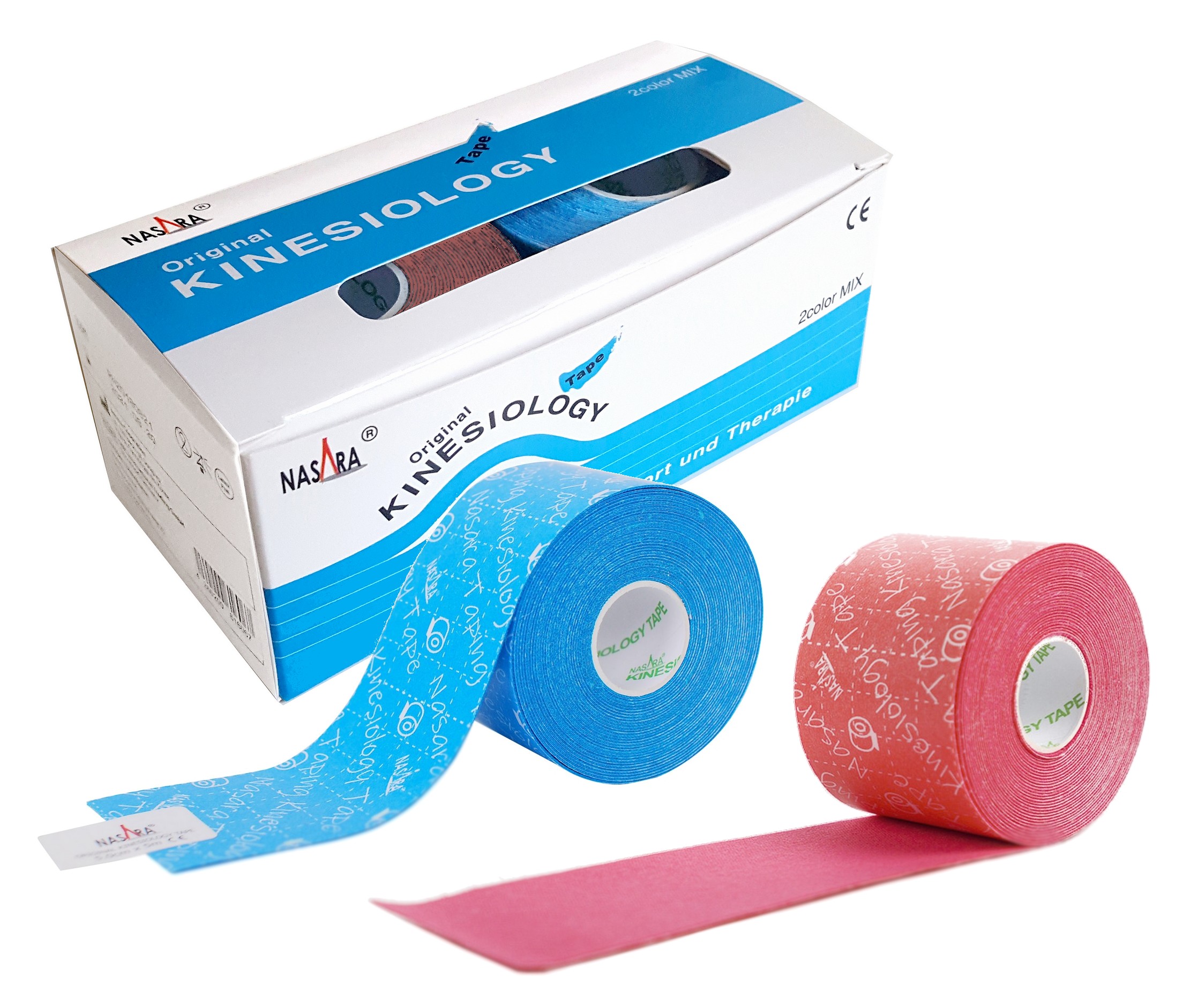 NASARA Kinesiology 2er-Set: Türkis/Pink NASARA Kinesiology 2er-Set: Türkis/Pink