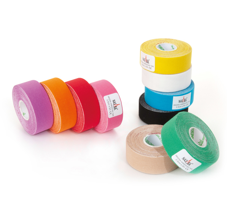 Nasara Kinesiology Tape 2,5cm x 5m Nasara Kinesiology Tape 2,5cm x 5m